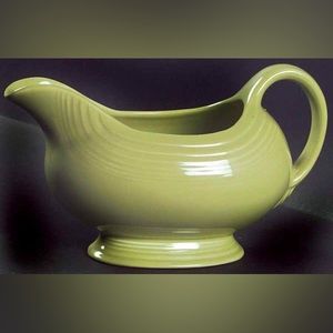 Vintage Fiesta by Homer Laughlin Chartreuse Gravy Boat